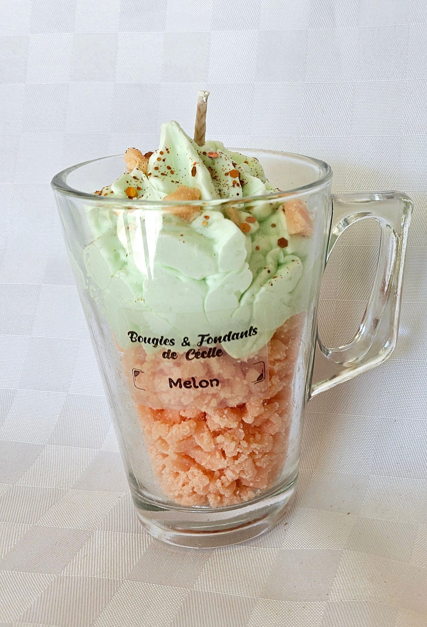 Bougies gourmandes melon