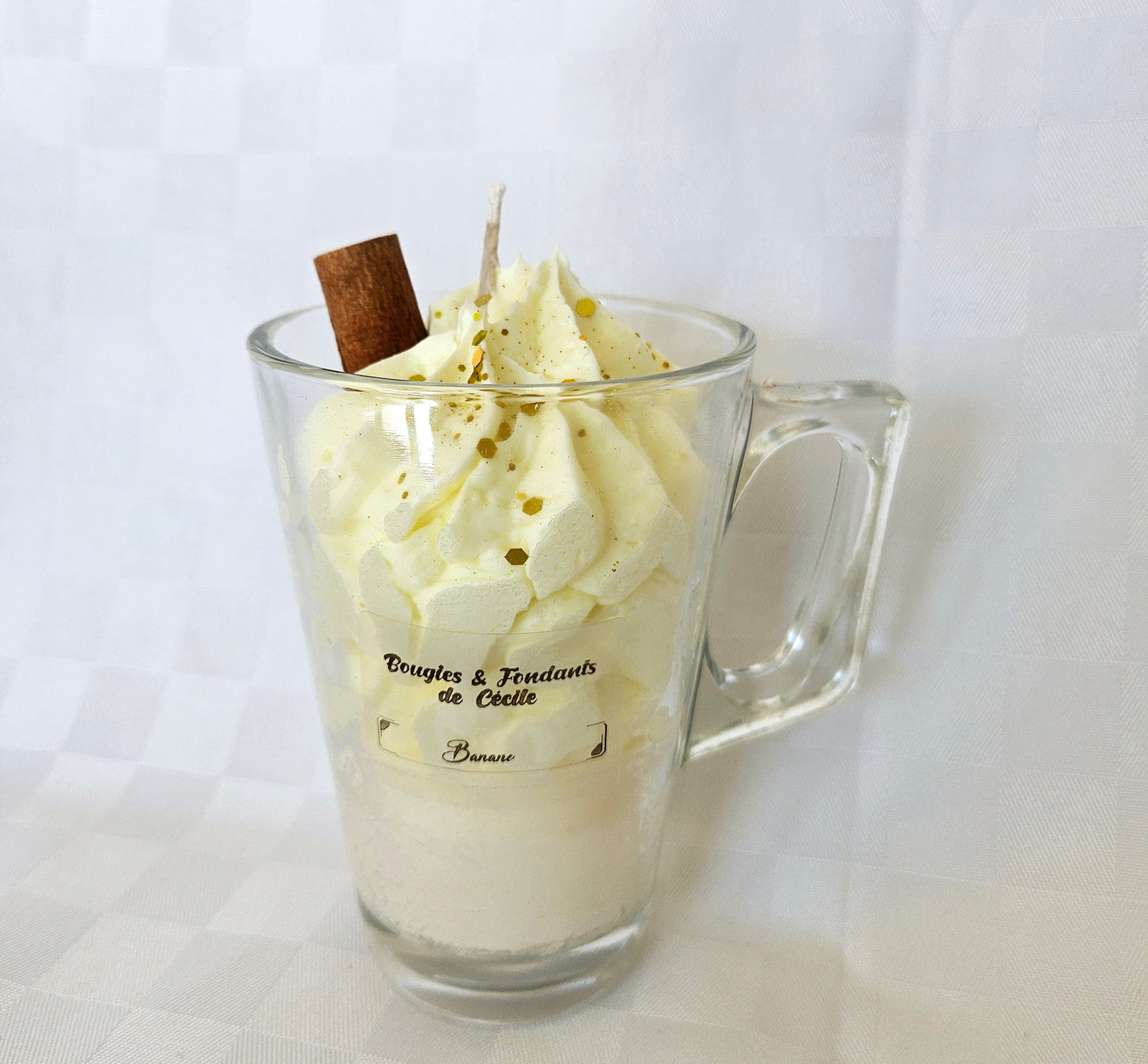 Bougie gourmande banane