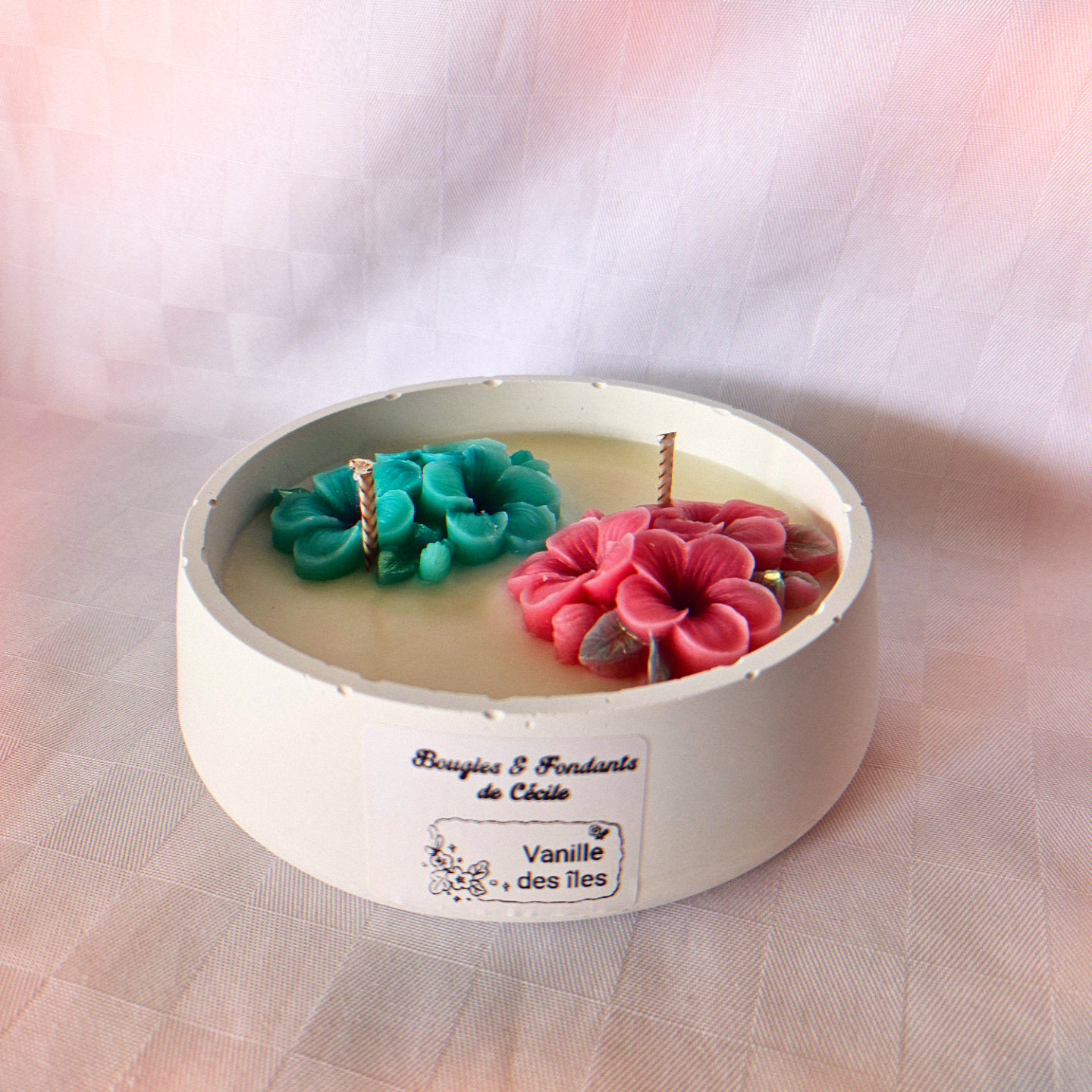 Bougie parfumée à la vanille des îles